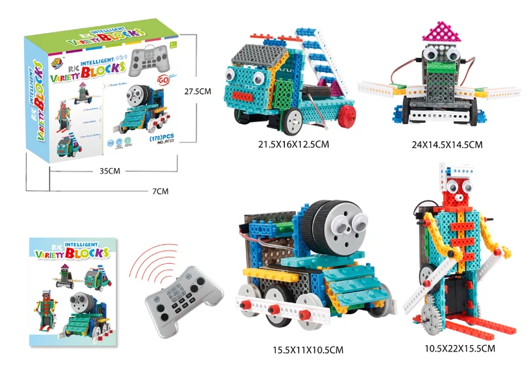 1 rc building blocks toys educational gifts for 10 year old boys