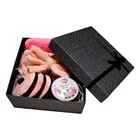 Reusable Makeup Remover Pads Facial Cotton Rounds And Makeup Towel With HeadBand and Candles As Gift
