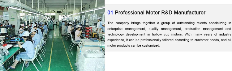 Coreless Motor for Electric Power Tool