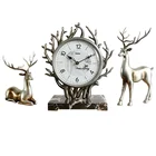 Vintage desk clock home decoration accessories pieces A1600
