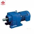 Electric Motor 220V 380V Speed Reduction AC Induction Electric Motor And Helical Reducer Gear Box