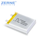 Long Life Portable 703048 3.7V 1000Mah Rechargeable Li Polymer Lithium Battery With PCB