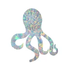 17.5*20mm Fashion Jewelry blue australian synthetic opal (lab)gemstone octopus charm pendant necklace
