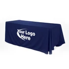 Custom design 6ft 8ft stretch table cover and stretch table cloth for decoration