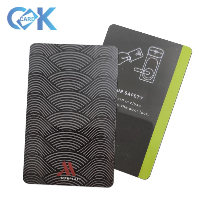 rfid smart key card hotel room card with customized printing