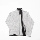 Best quality custom zip up polar fleece jacket for work