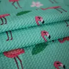 Packaging Customization Custom Fabric Printedcustomized Designs No MOQ Custom Printing Polyester Knit Bullet Fabric For Bows