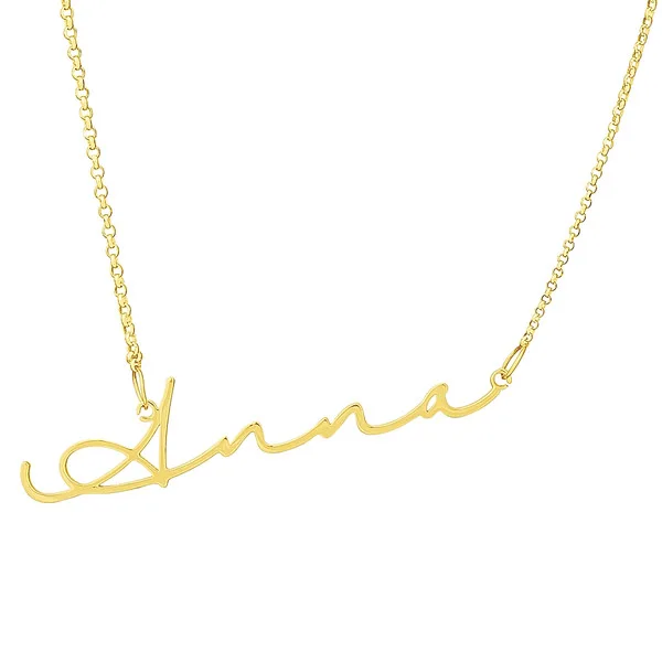 Custom Name Necklace Stainless Steel Nameplate Personalized Signature Jewelry, Silver /gold
Custom Name Necklace Stainless Steel Nameplate Personalized Signature Jewelry, Silver /gold
