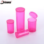 Colored Vial Pop Vial Colored Plastic Tube Pink 13d Rx Squeeze Bottle Vial Pop Top Squeeze Containers