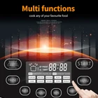 OEM Classic 5L 6cup Stainless steel multi digital novel black electric rice cooker price