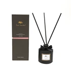 New design black bottle air freshener diffuser office perfume wholesale reed diffuser