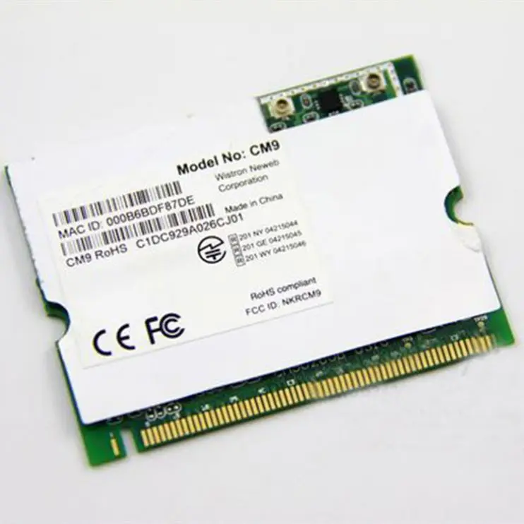 Беспроводной адаптер карты для Wistron Neweb Atheros AR5213 CM9 100 мВт мини PCI a b g беспроводной wi fi