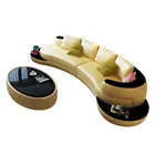 Living room Furniture Modern Luxury Designs Leather Recliner Couch Sectional Sofa Set