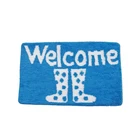Custom Size Flannel Memory Foam Super Absorbs Nonslip Bathroom Rug Baby Bath Mat