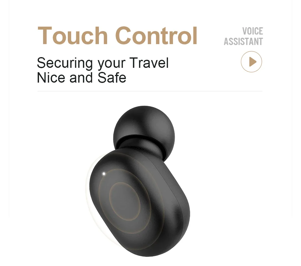 Xiaomi Haylou GT1 Pro TWS Wireless Earphones Fingerprint Touch Earbuds BT 5.0 US - ANKUX.COM