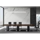 Office Furniture Wooden Leisure Fabric Sofa In Red,Efficient Office Furniture
