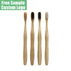 Amazon best selling Oral Care products Soft Biodegradable Bamboo Fiber bamboo toothbrush and case for hotel
