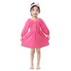 Long sleeve boutique toddler children clothes kids clothing little girl dresses