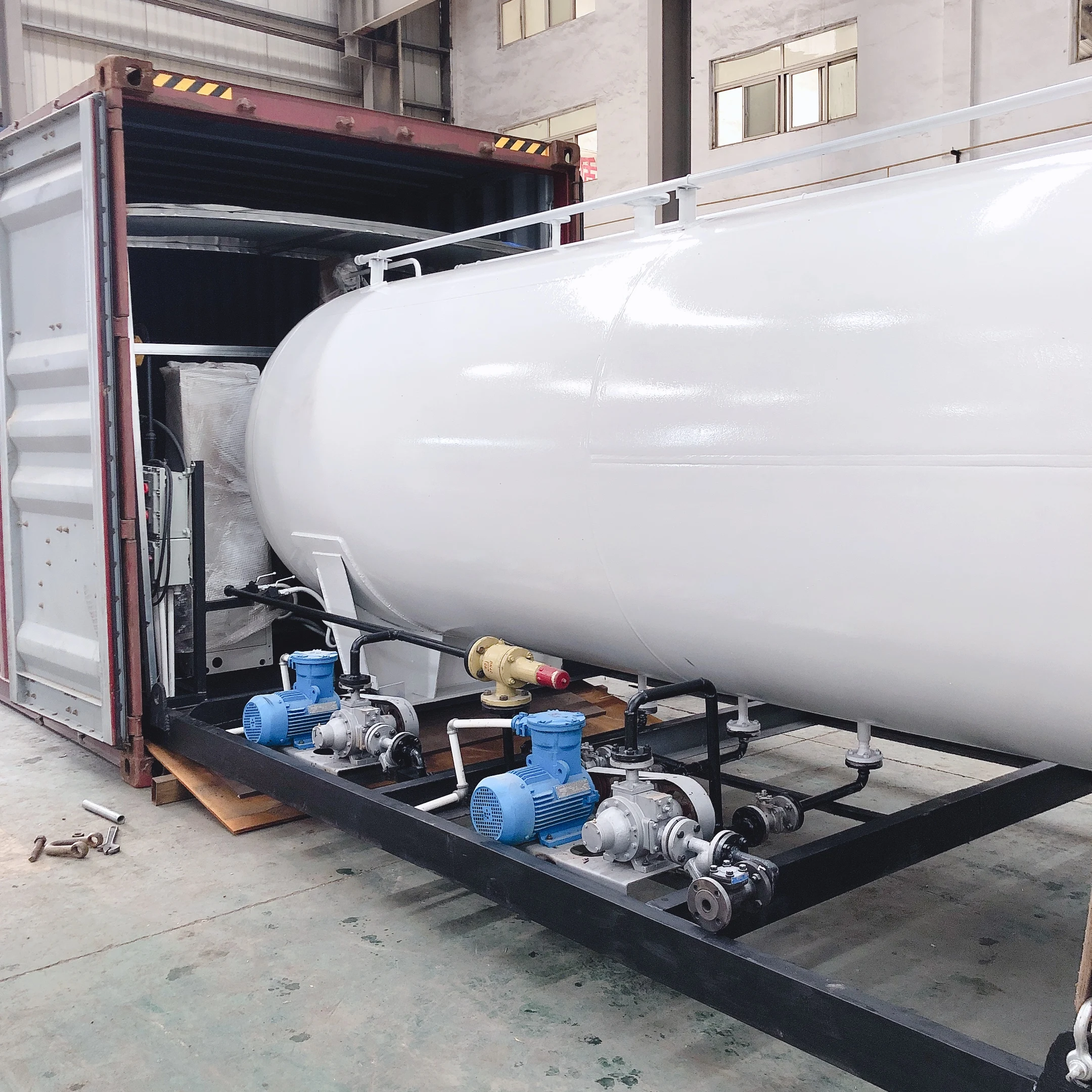 Litres Cbm M Lpg Gas Storage Tank Lpg Plg Pressure Vessel Lpg