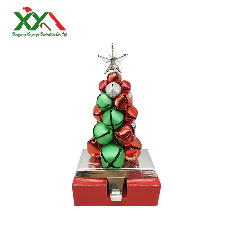 best quality christmas bell tree garter stocking holders