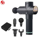 Touch Screen Control Cordless Handheld Vibration Body Massager Muscle Massage Gun with 20 gears