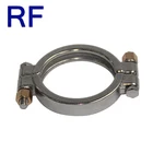 RF high pressure tri clamp, sanitary pipe clamp, stainless steel high pressure clamp