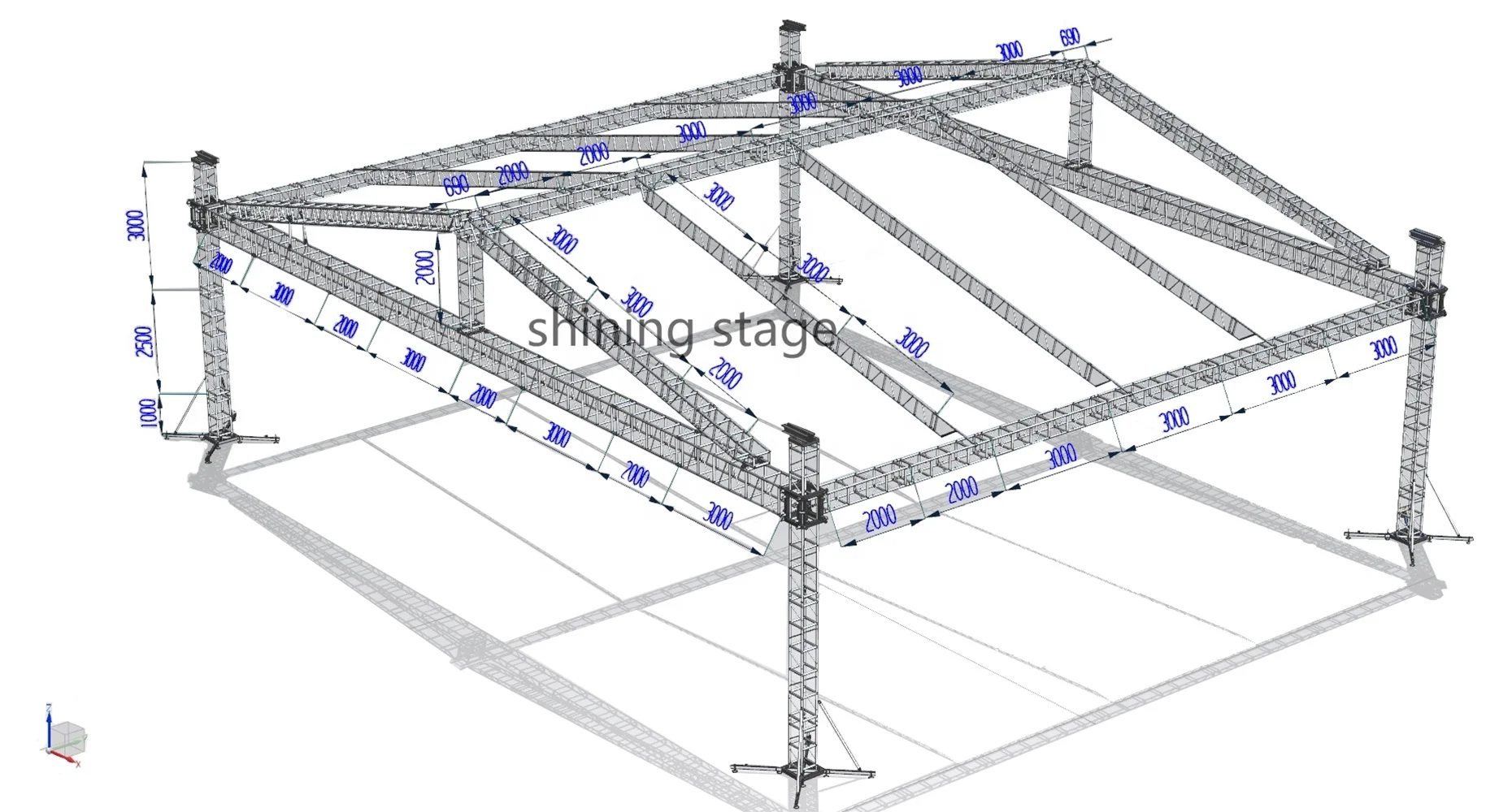 Aluminum Spigot Truss Display Spigot Truss System Spigot Truss Roof