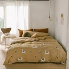 Printed Bedding Wholesale Customized High Quality 100% Cotton Printed Bedding Set Reactive Printing Bed Sheets