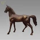 High Quality Custom Life Size Fiberglass Animal Horse Sculpture