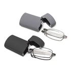 Hot selling metal folding reading glasses with case