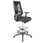 Office Drafting Chair Popular Drafting Mesh Chair Office With Chrome Footring Manufacture