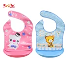 Cute Animals Newborn Infant Cartoon Feeding Bib Toddler Baby Boys Girls Removable Waterproof Saliva Towel Bib