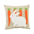 Factory wholesale linen bunny pillows home decor easter decoration
