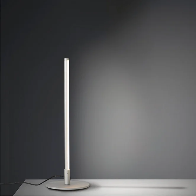 Factory direct sales hotel simple black changing led table lamp