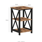 Wooden Side Table Antique Modern Bedside Table Wood Nightstand Bedsides