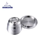 Stocked Capsules Coffee Capsule Pod Multifunction Stainless Steel Nespresso Machines Capsules Filter Reusable Coffee Pods