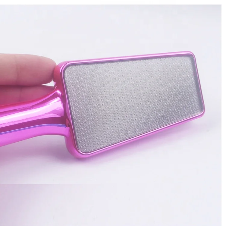 Roiphebelle High Quality Shiny Plating Handle Nano Glass Foot File China Foot File
