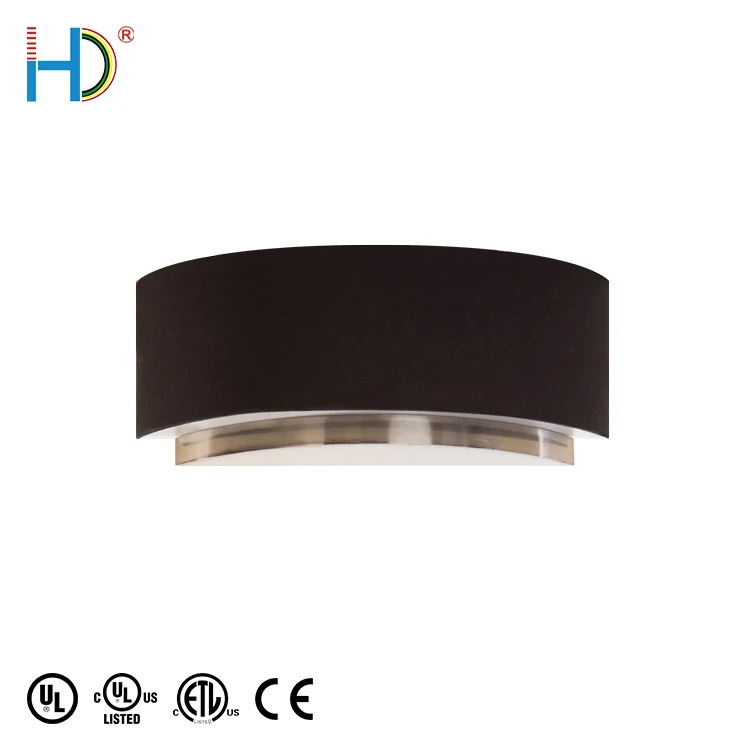 Original Factory Creative Personality Black Metal Wall Lamp For Outlet