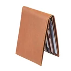 Leather wallet for men with RFID Bifold slim leather men wallet