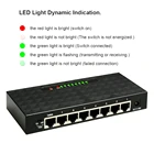 Ethernet Hub Ethernet Port Smart 8 Port 1000Mbps Gigabit Ethernet Switch Lan Hub Adapter For Router Modem