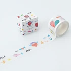 china factory paper roll sticker stationery kids decoration stickers
