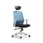Commercial furniture nylon fabric home office comfortable ergonomic office mesh swivel chair
