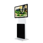 Indoor Floor Stand Totem Digital Signage Touch Screen Lcd Advertising Display