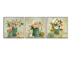 Framed Flower Art Painting Printed Home Decor Wall Art Framed Floral Artworks
