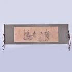 Artistic works Sheepskin paintings for living room wall Modern style