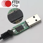 High Compatible WIN7 8 10 FTDI FT232RL 5V 3.3V Uart TTL USB Male To 3.5mm Audio Jack Serial Converter Cable