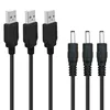 Inventory Promotion DC Power Cord USB to DC 5.5 Charging Cable USB to DC 3.5 Power Cord