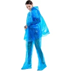 Dustproof Personal Adult Disposable Protective Rain Coat Poncho