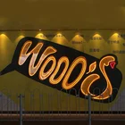 OEM Factory waterproof acrylic borderless signboard led light signboard
