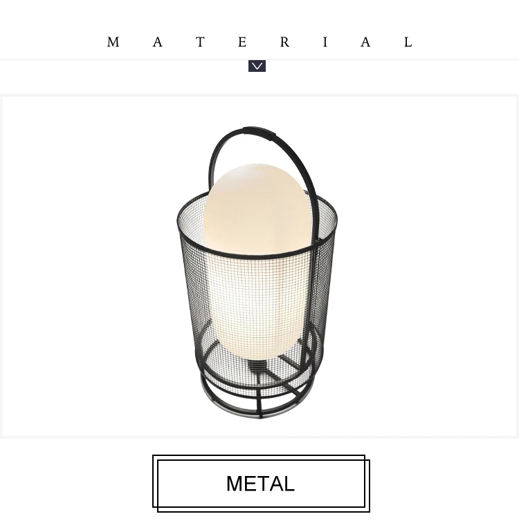 Wholesale modern industrial hotel bedside lamp 120V/240V black metal lighting table lamp